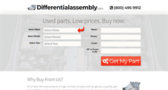 Desktop Screenshot of differentialassembly.com